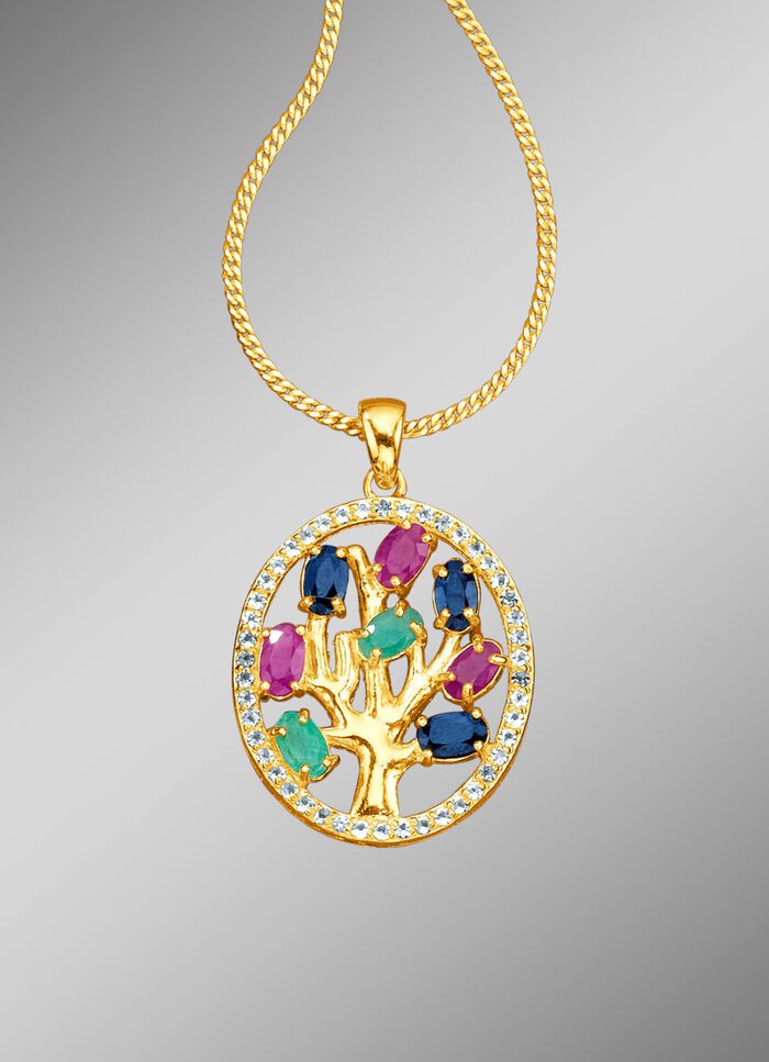 Kettinghanger 'Levensboom', met pantserketting 