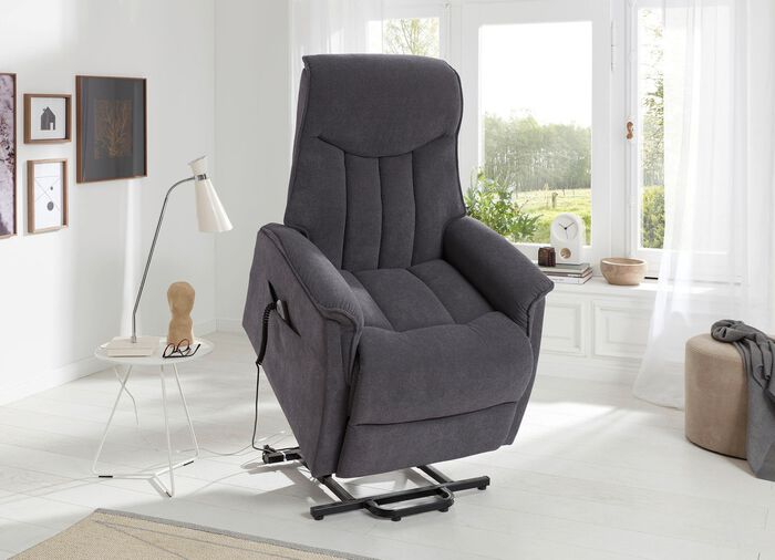 Tv-fauteuil met motor en opstahulp 