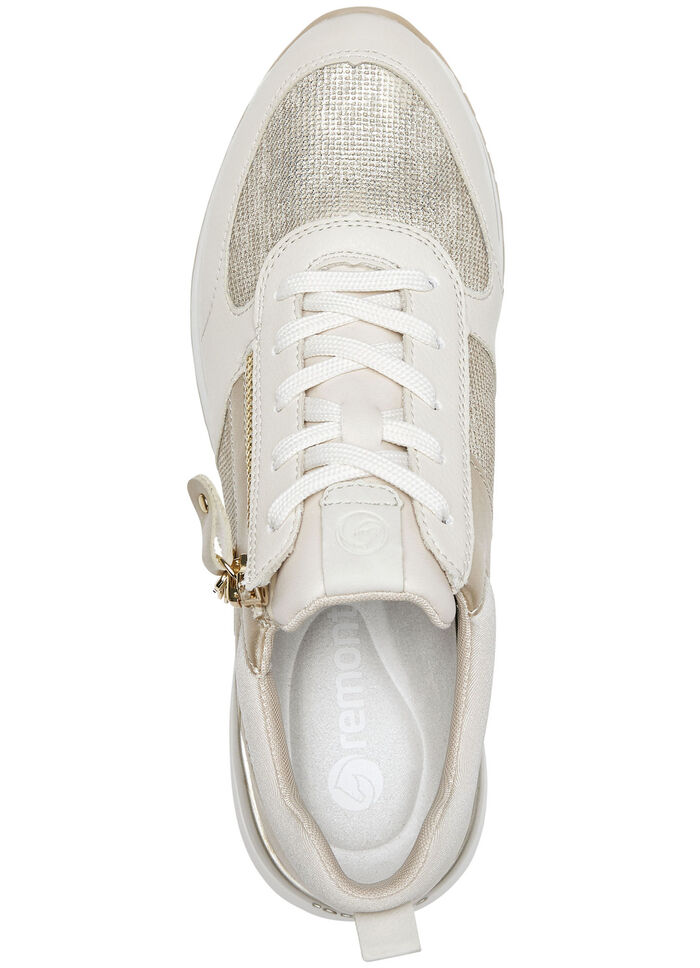 Remonte sneakers in een trendy look BEIGE-GOUD