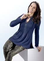 Overhemdtuniek met decoratieve knoopsluiting MARINE