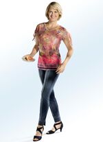 Zeer elastische jeans in aansluitend model 