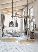 Vlechtwerkmat, met de hand gevlochten van 100% jute 