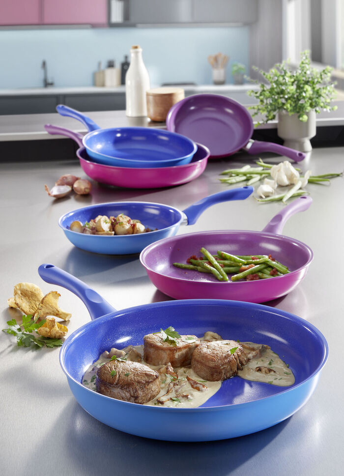 Hyperflon Dual Color 3-delige pannenset 