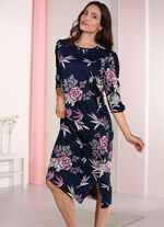 Laurina nachthemd met zijsplit 