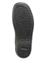 ELENA EDEN pantoffels gemaakt van nappaleer GRIJS-ZWART