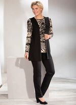 2-delige set bestaande uit vest en shirt 