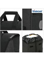 Andersen winkelscooter met zitje ZWART