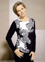 Trui met paisley-motief 