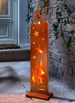 Decoratieve stelekaars van staal 