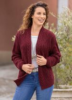 Cardigan met parelaccenten 
