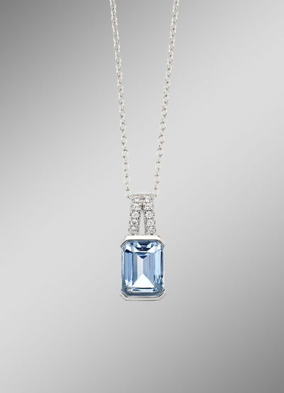 Stralende elegantie: hanger met ankerketting 