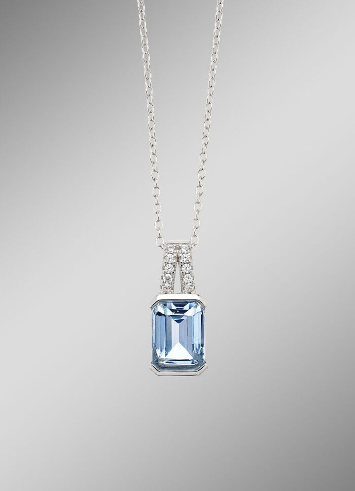 Stralende elegantie: hanger met ankerketting 