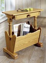 Krantentafel gemaakt van massief eikenhout EIKEN ROBUUST