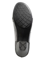 Gemini draver met veters van gedeeltelijk schaduwrijk nappaleer GRIJS-ZWART