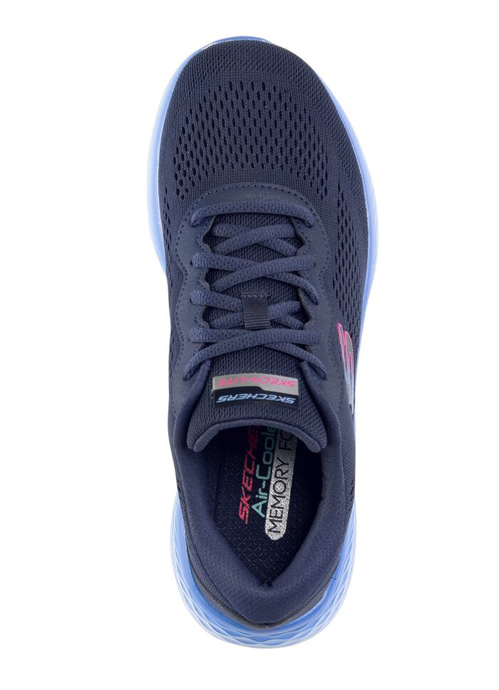 SKECHERS, sportieve damessneakers, gemaakt van mesh materiaal DONKERBLAUW