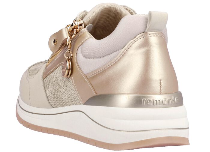 Remonte sneakers in een trendy look BEIGE-GOUD