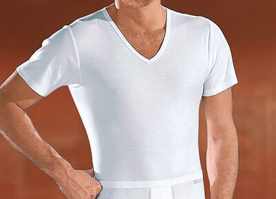 Mey Noblesse slip-on jasje van fijne rib, wit 