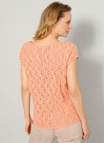 Trui in een decoratieve mix van patronen 