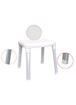 Douche- en badkruk met extra grote zitting 