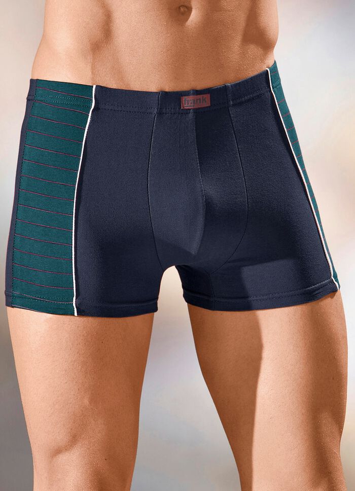 Set van vier fijne jersey broeken met een elastische tailleband 