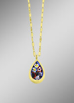 Bordketting met bloemmotief 