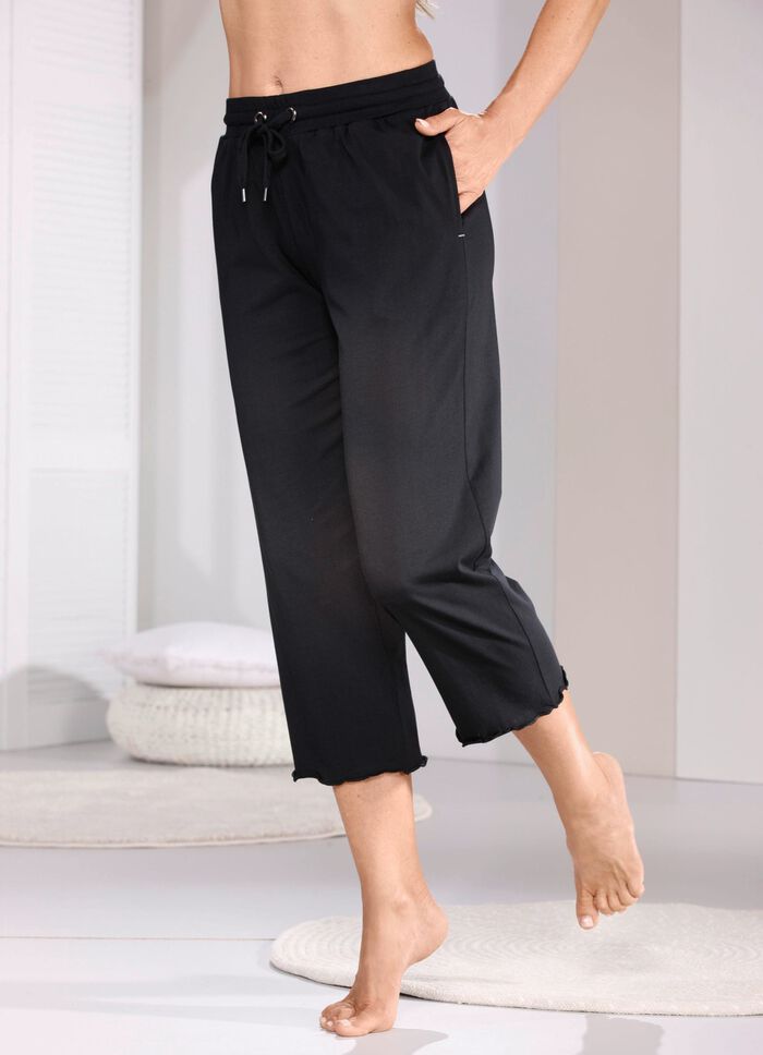 Tweepak vrijetijdsbroeken met elastische tailleband 