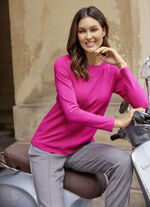 Effen overhemd ROZE