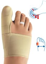 epitact correctieorthese Hallux valgus met dubbele bescherming 