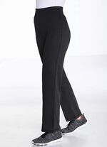Jazzbroek met elastische tailleband ZWART