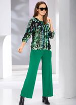 Tuniek met elastische boorden 