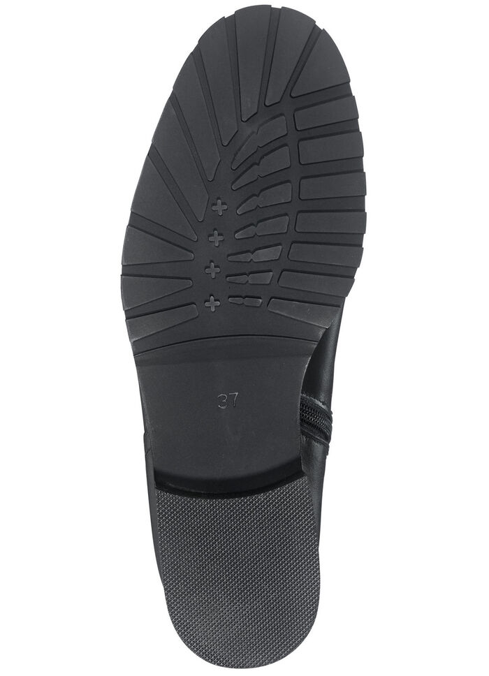 Andrea Conti-laarzen gemaakt van het beste nappaleer ZWART