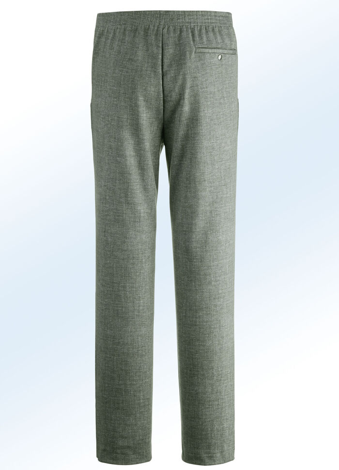 Broek "Klaus Models" in 3 kleuren OLIJF