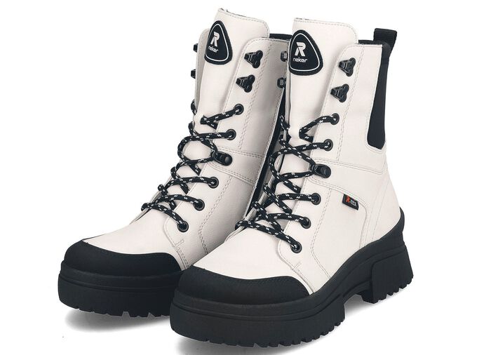 Rieker enkellaarsjes van nappaleer 