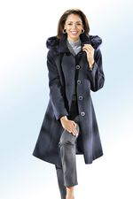 Mantel met raglanmouwen 