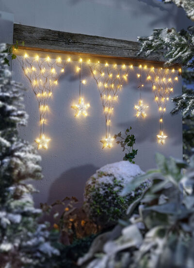 Lichtnet met 5 sterren 