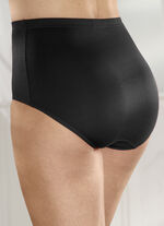 Vier-pack slip met elastische tailleband 2X BEIGE, 2X SCHWARZ