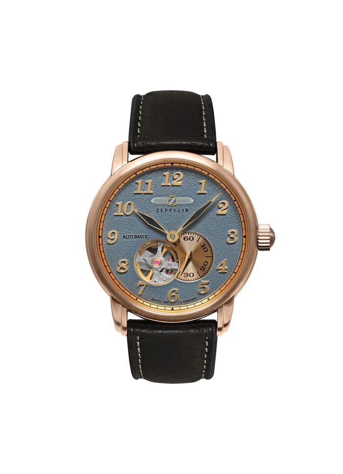 Automatisch herenhorloge met open uurwerk van Zeppelin 