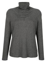 Shirt met ruches in 5 kleuren ANTRACIET