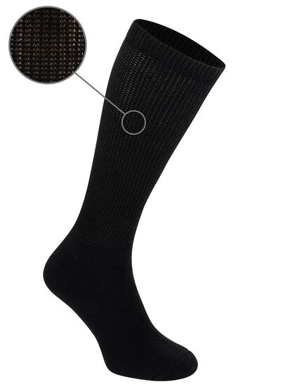 Thermische kniekousen voor koudegevoelige voeten, 3-pack 