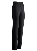 Broek met nauwsluitende deelnaden ZWART