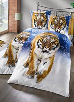 Biber-beddengoedset van 100% katoen 