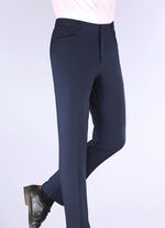 Broek "Klaus Models" met elastische tailleband in 3 kleuren 
