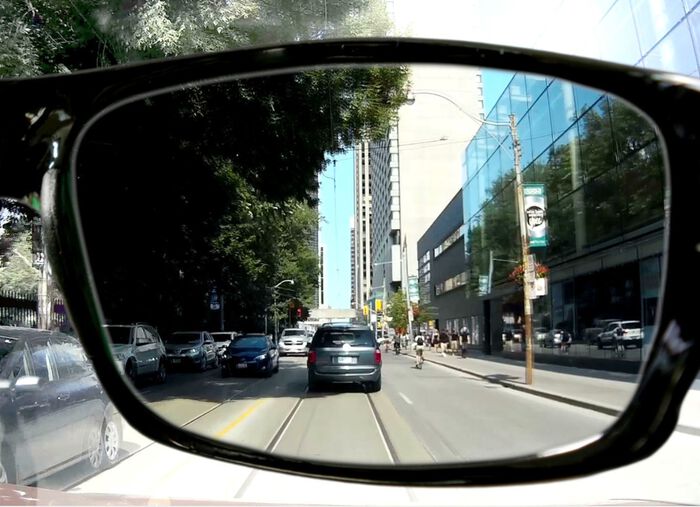 HD Polar View-zonnebril met gepolariseerde lenzen in hoge resolutie ZWART