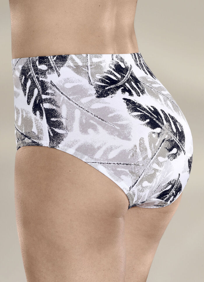 Set van vier slips met elastische band 