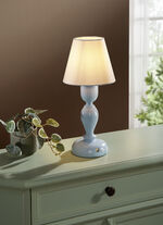 Dimbare LED tafellamp PASTELBLAUW