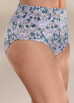 Set van vier slips met een harmonieus bloemdessin 