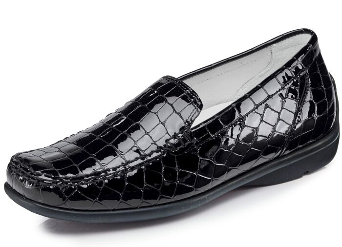 Waldl&auml;ufer, stijlvolle damespantoffels, breedte H, met uitneembaar voetbed 