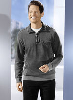 Troyer met borstzak ANTRACIET