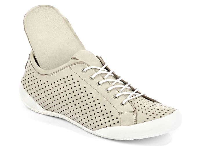 Andrea Conti, zomerse veterschoenen voor dames, met uitneembaar voetbed KIEZEL