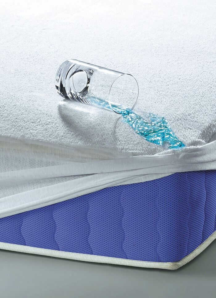 Antibacterieel incontinentie hoeslaken van 100% katoen 